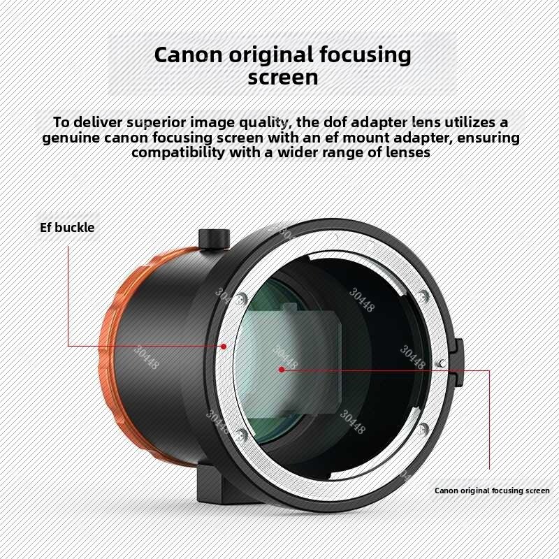Photography Depth Of Field - DOFプロフェッショナルフォンDSLRアダプター（キヤノンEFマウント用）写真撮影用被写体深度レンズコンバーター