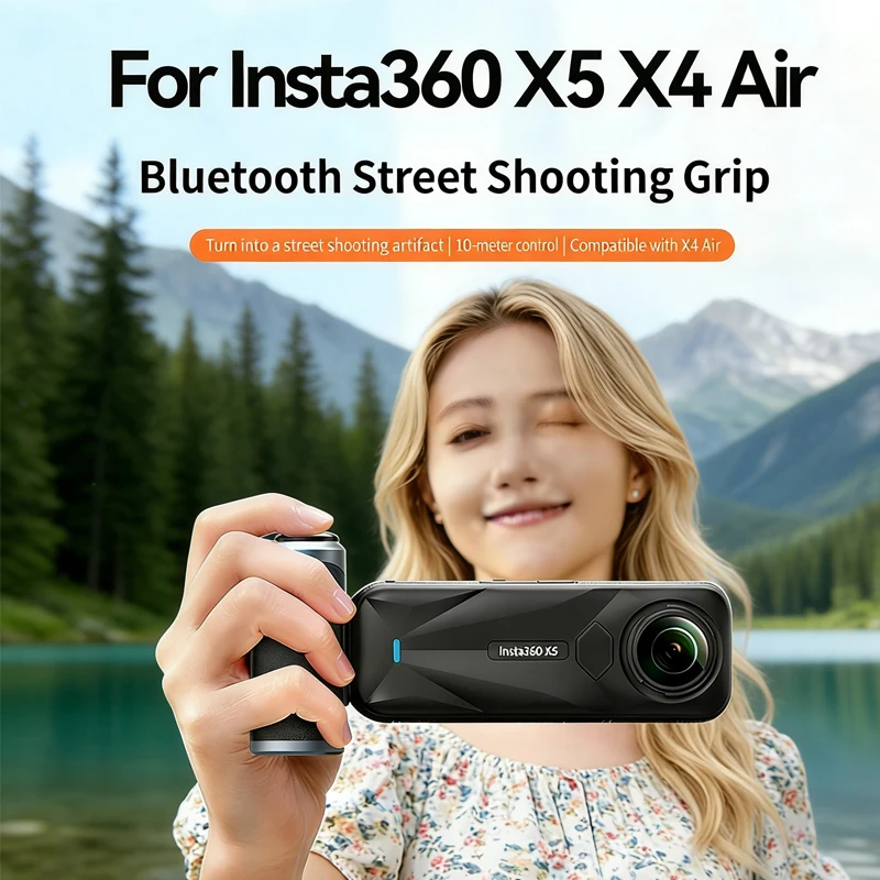 Photography Grip Insta360 X5 - Insta360 X5 X4 空撮グリップストリート写真撮影 Xplorer アルミマウント