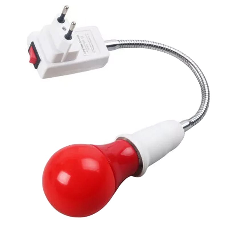 Photography Bulb - FEDI-Safe ライト LED 電球 1W-E27 ソケット-レッド