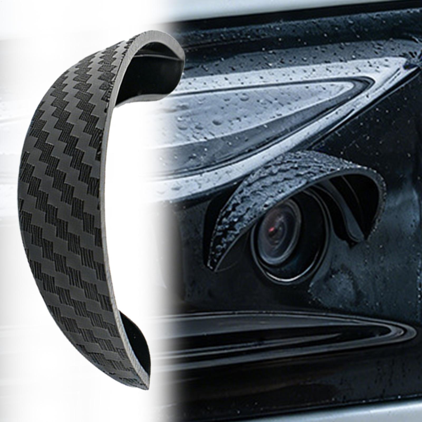 Camera Rain Cover - 車用バックアップカメラレインシールド 自己粘着式防水プロテクター リバースカメラ用保護レインカバー 車両、トラック、セダン用