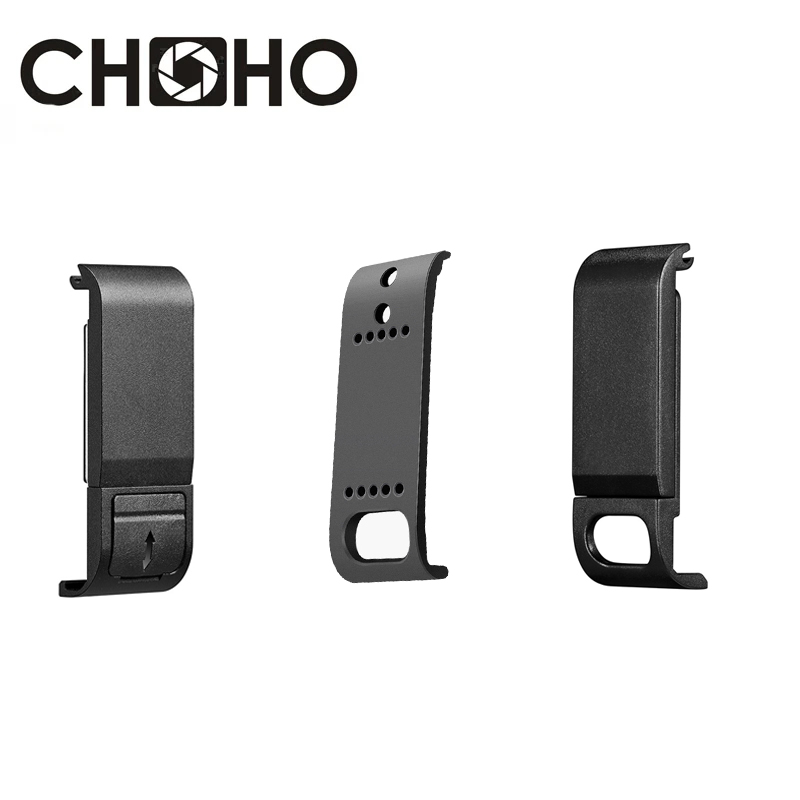 Gopro Action Camera Hero 11 Black - 充電式サイドカバーケース交換バッテリー蓋ドアカバープラスチックゴープロヒーロー 13/12/11/10/9/8 黒アクセサリー