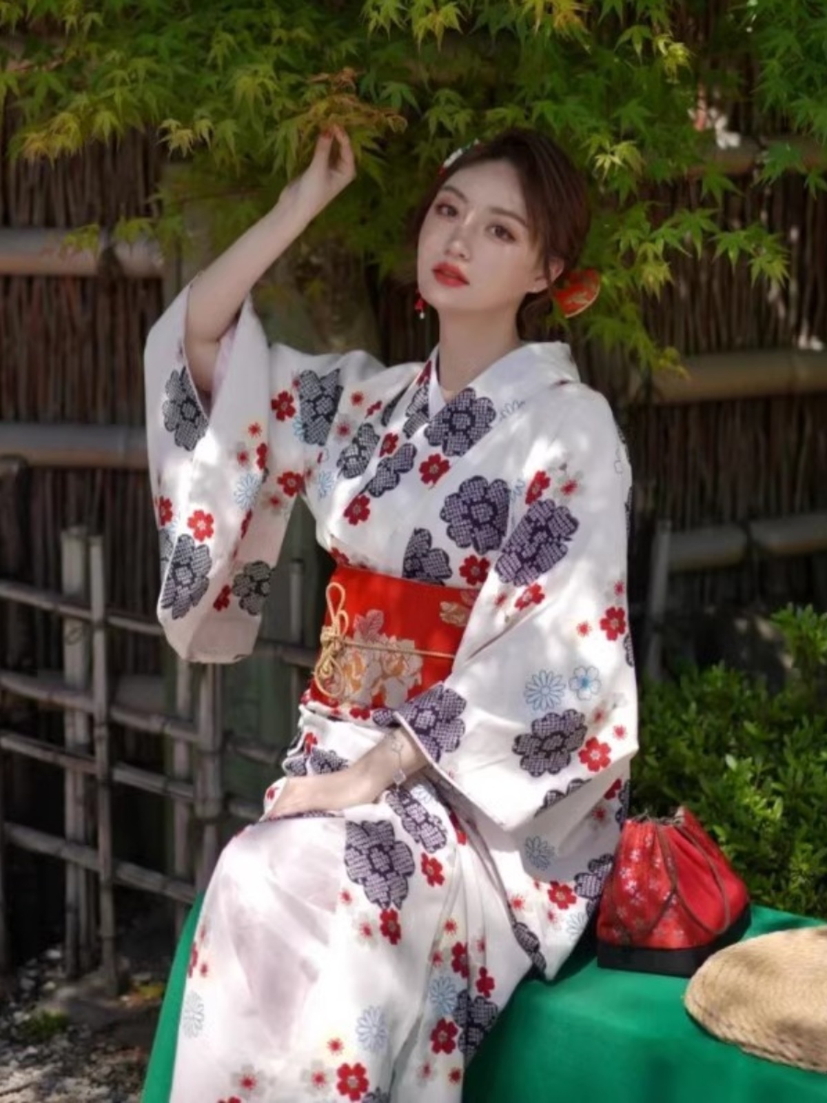 新しいヴィンテージ和風着物バスローブドレス旅行写真撮影伝統的 - Photography Vintage Style のレビューと価格