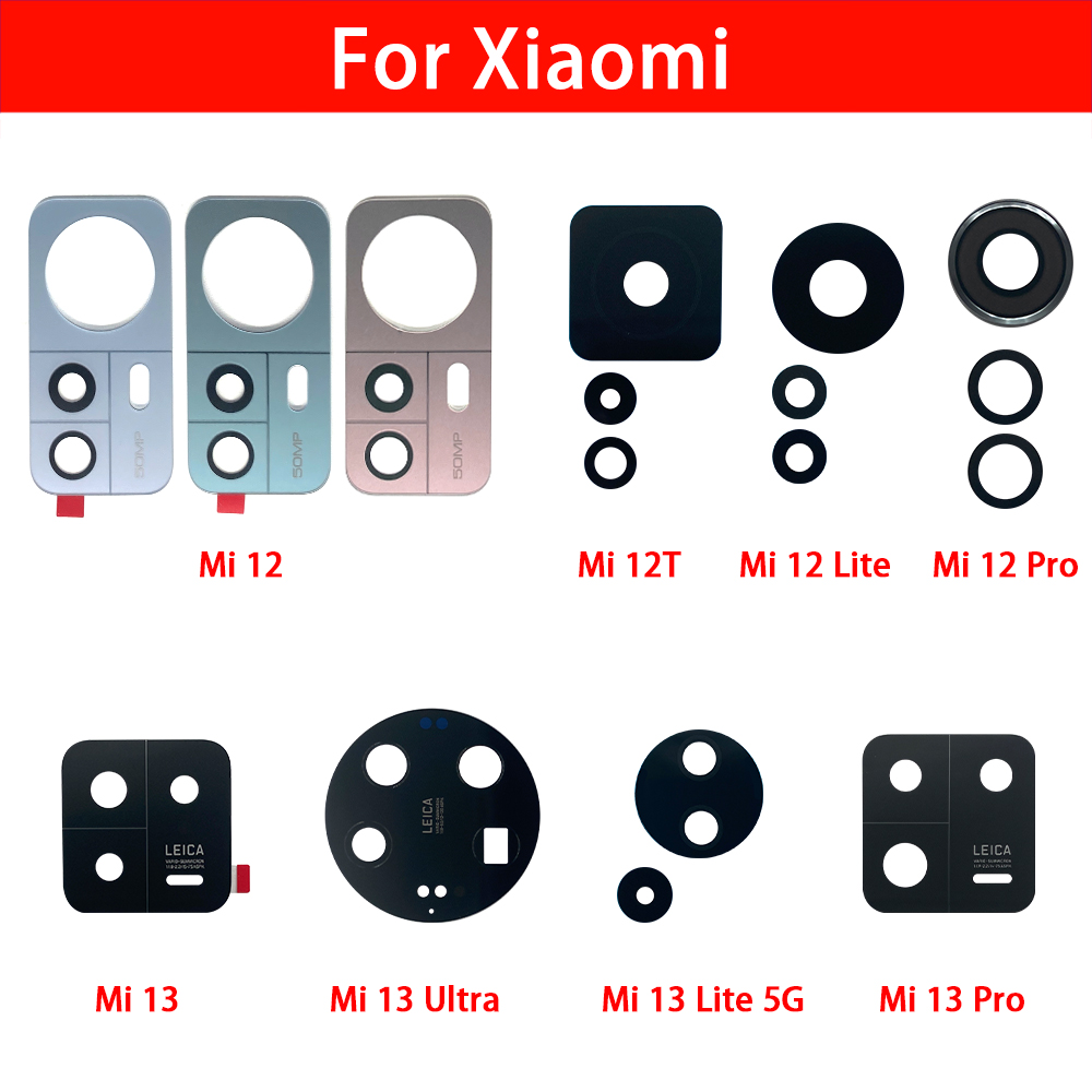 新しい交換用ガラスレンズ背面リアカメラガラスレンズ（ステッカ - Photography Kit Xiaomi のレビューと価格