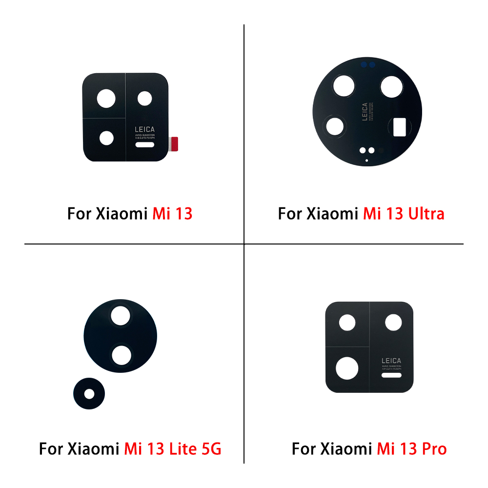 新しい交換用ガラスレンズ背面リアカメラガラスレンズ（ステッカ - Photography Kit Xiaomi のレビューと価格