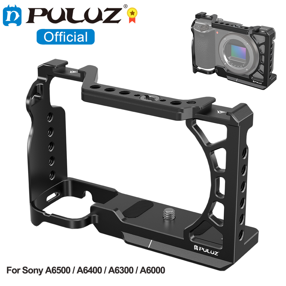 PULUZ メタルカメラケージ拡張マウントスタビライザーリグ - Sony Camera A6400 のレビューと価格