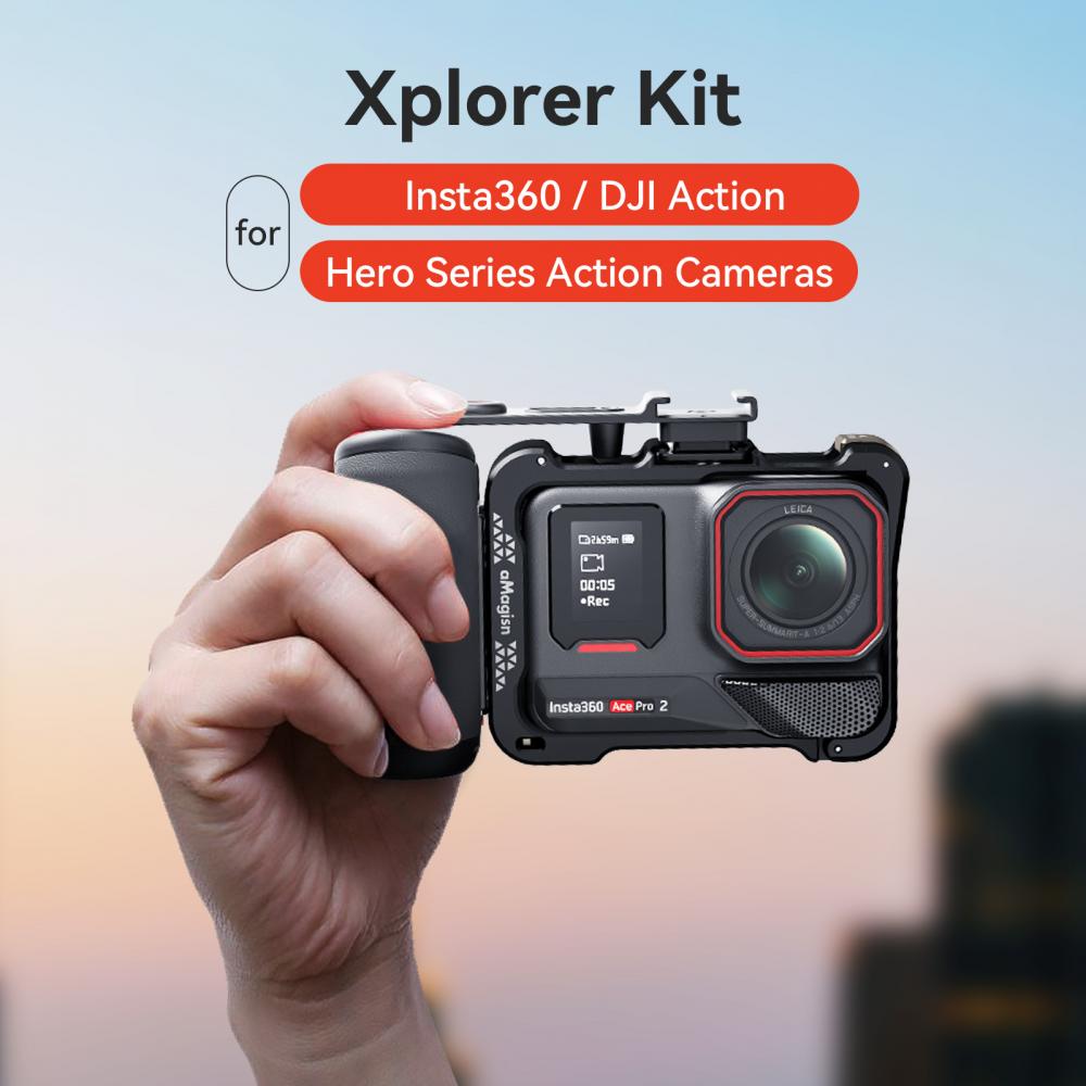 ストリートフォトグラフィー用ハンドルグリップ GoPro H - Photography Grip Insta360 X5 のレビューと価格