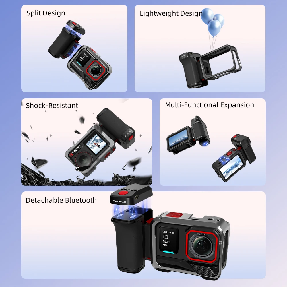 DJI Action 6/5 Pro/4、Insta360  - Photography Grip Insta360 X5 のレビューと価格