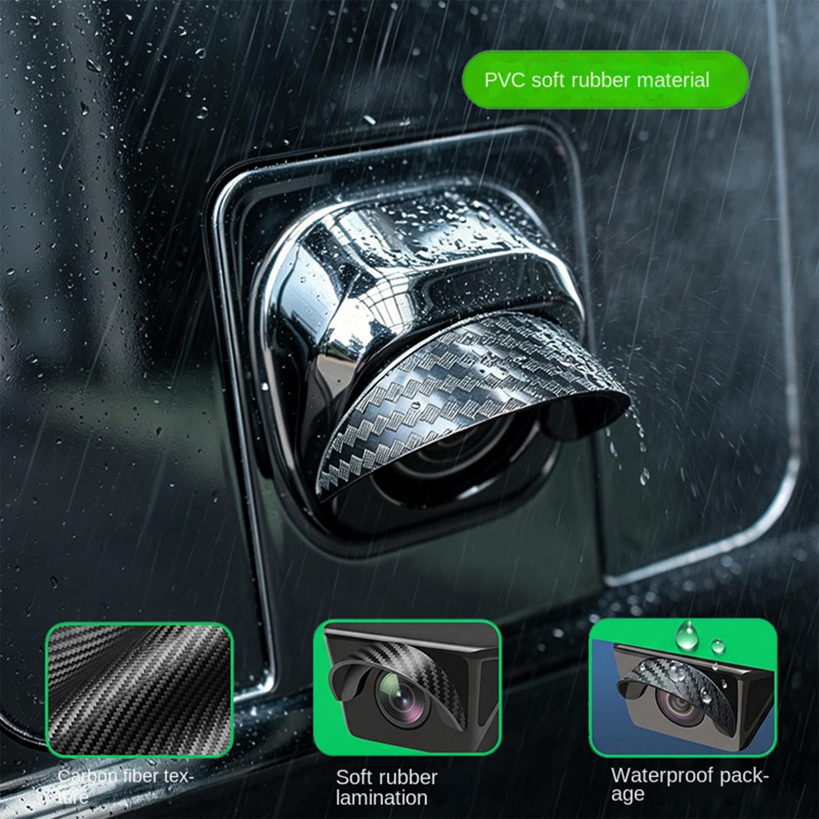バックアップカメラレインシールド自己粘着防水カバー車両トラッ - Camera Rain Cover のレビューと価格