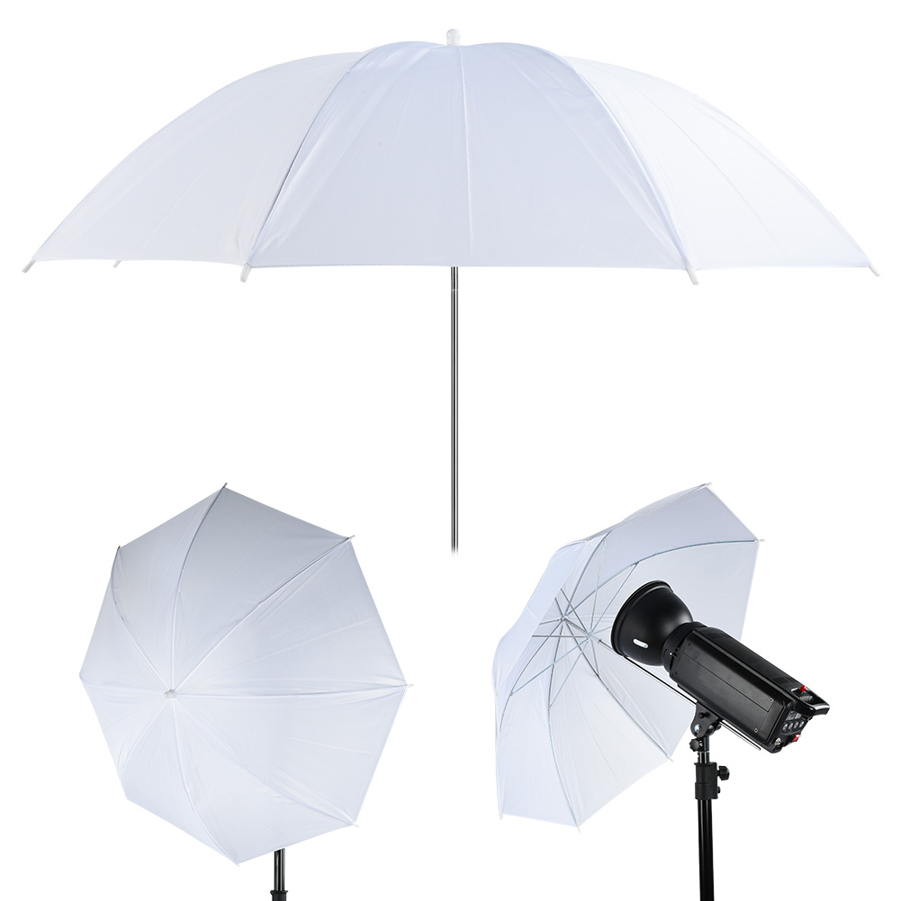 33 インチ半透明ホワイトソフト傘写真撮影スタジオ用フラッシ - Photography Kit Pro のレビューと価格