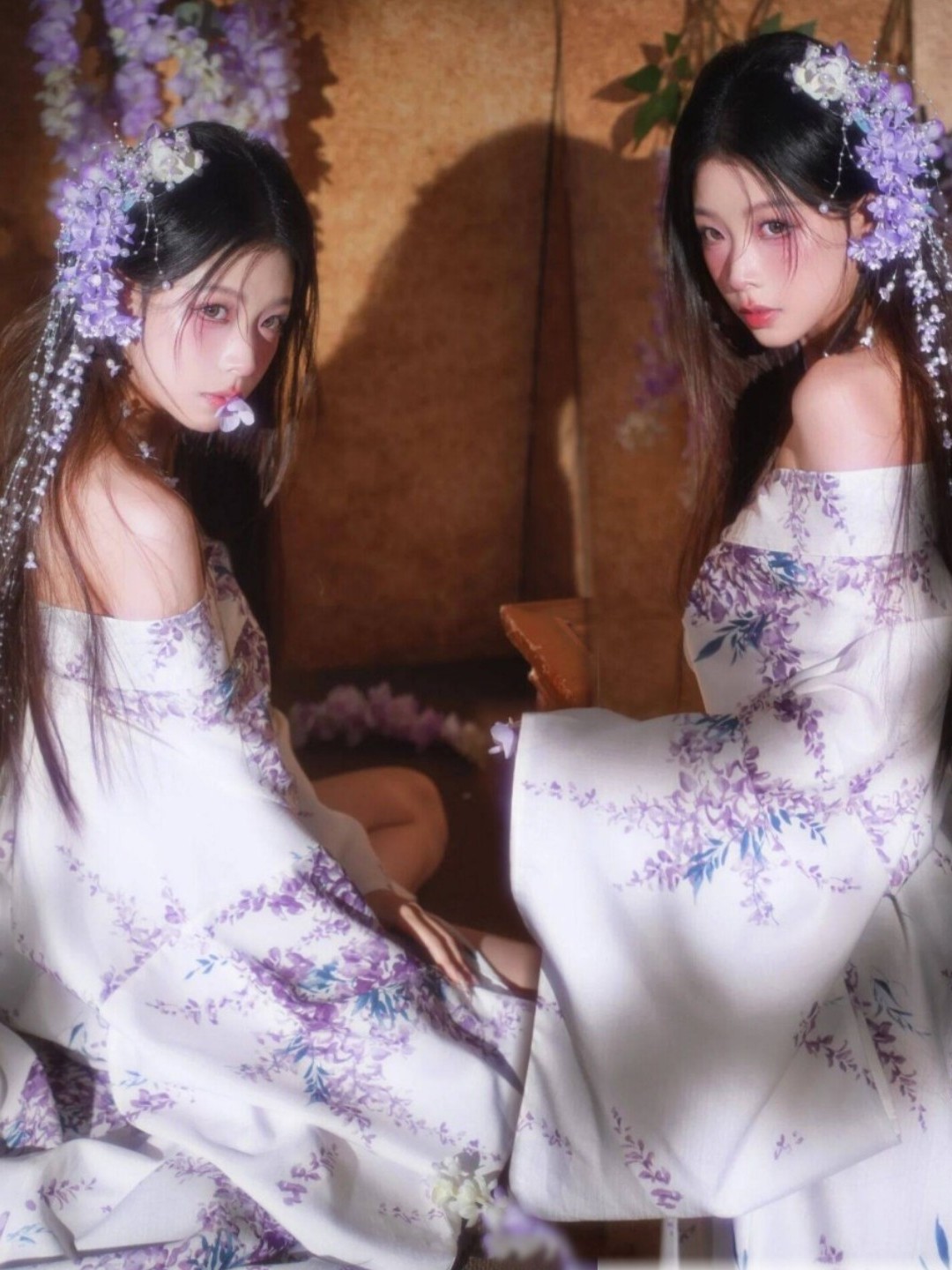 伝統的な日本の着物 女性用フォーマル衣装 ヴィンテージの優し - Photography Vintage Style のレビューと価格