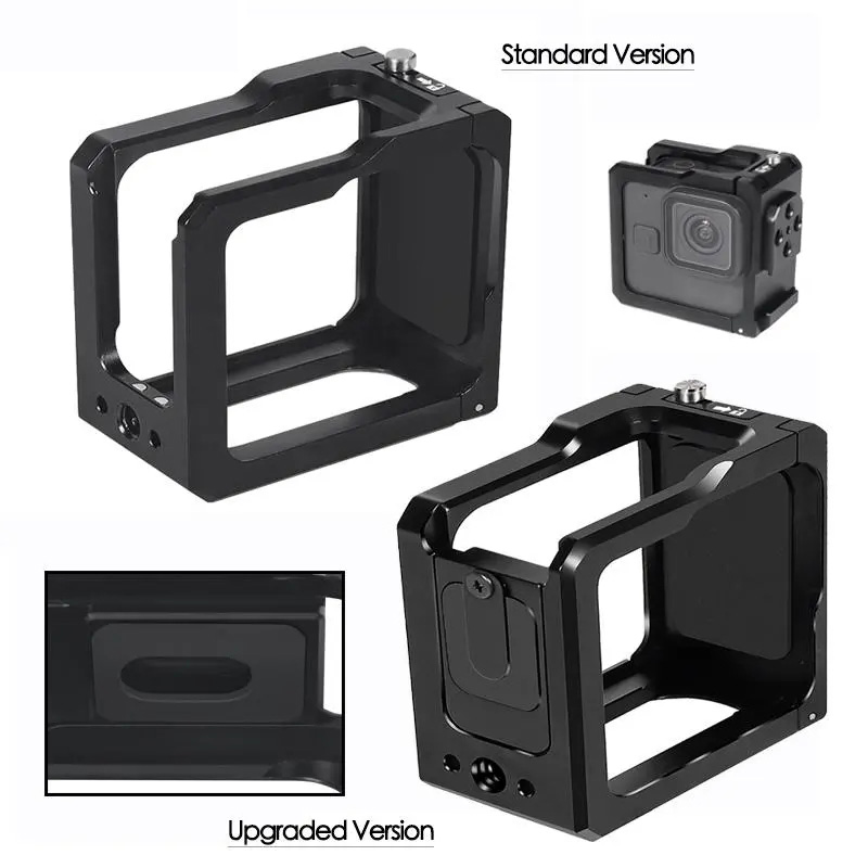 Feichao-gopro hero 11用カメラケージ、ブ - Gopro Action Camera Hero 11 Black のレビューと価格