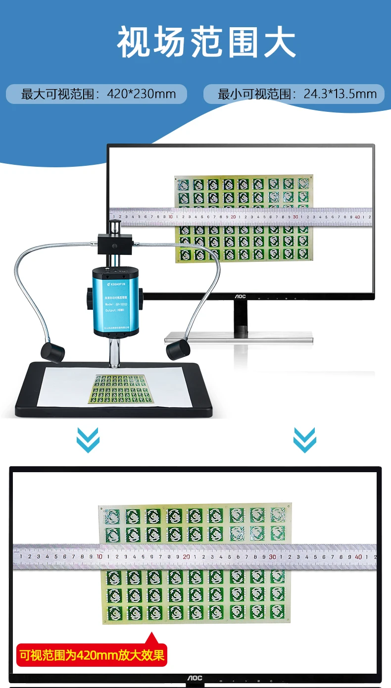電子顕微鏡、4Kオートフォーカス、広い撮影範囲、深層撮影、倍 - Photography Depth Of Field のレビューと価格