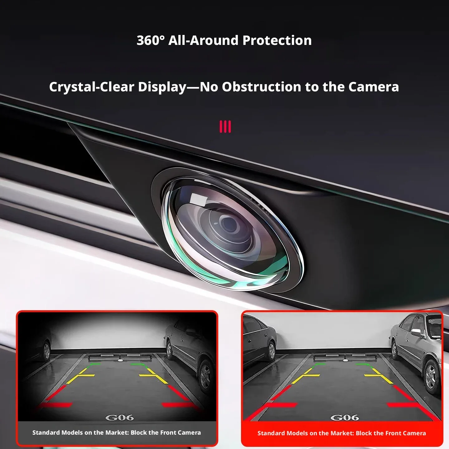 車の前後カメラ保護カバー、雨、砂、石の衝突保護カバー、後退時 - Camera Rain Cover のレビューと価格