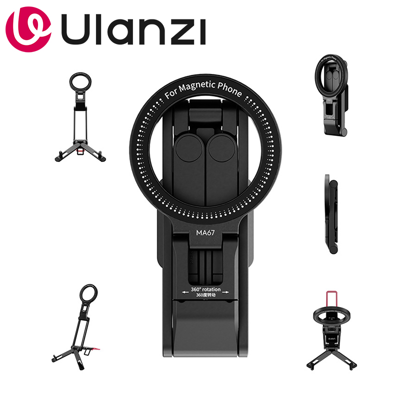 Ulanzi MA67 マグネティック三つ折りスマホスタンド - Photography With Iphone 15 のレビューと価格
