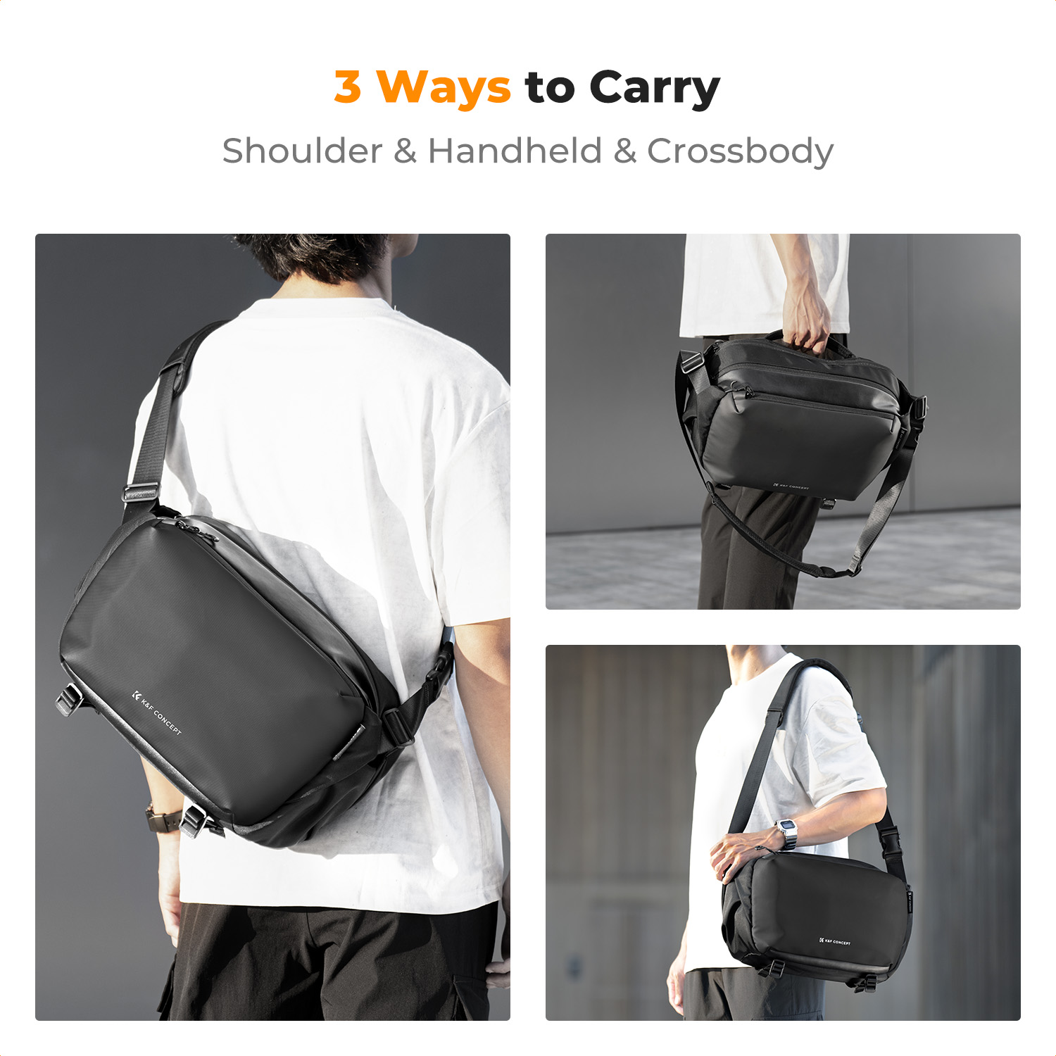 K&F CONCEPT 12L/10L カメラスリングバッグ - Camera Rain Cover のレビューと価格