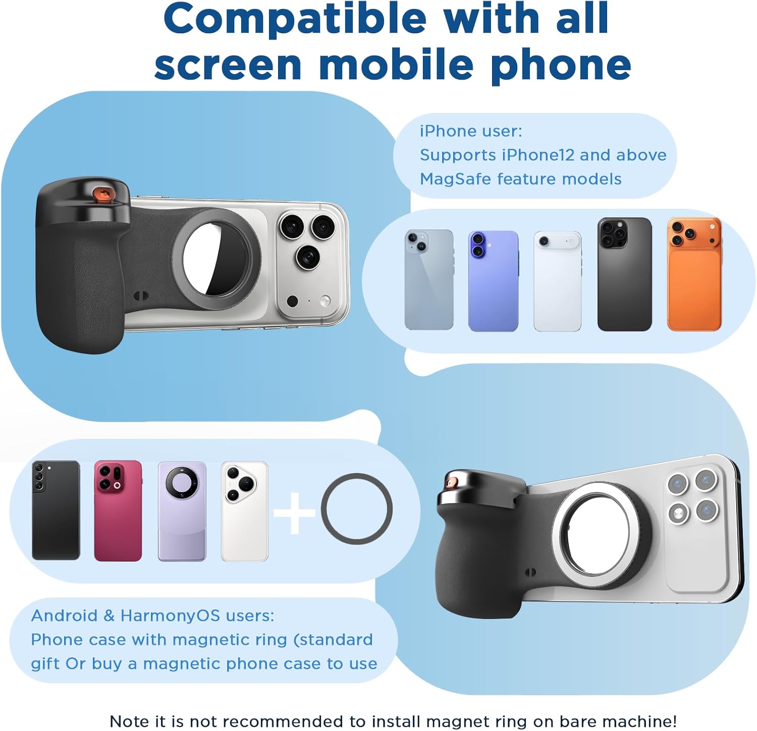 MagSafe対応 磁気式スマホカメラグリップ |   取り - Photography With Iphone 15 のレビューと価格