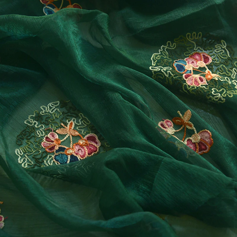 145x50cm ダークブラックグリーンの薄いシフォン生地、 - Photography Dark Cloth のレビューと価格