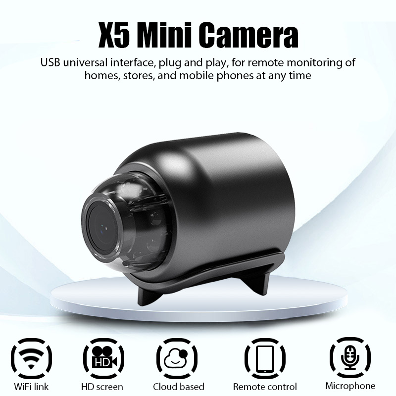 X5 ミニカメラ HD 1080P インテリジェントホームセ - Photography Kit Xiaomi のレビューと価格