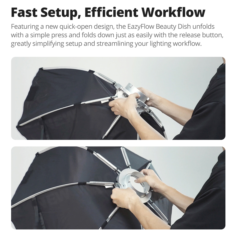 新しいGodox EazyFlowビューティーディッシュ 6 - Photography Kit Pro のレビューと価格