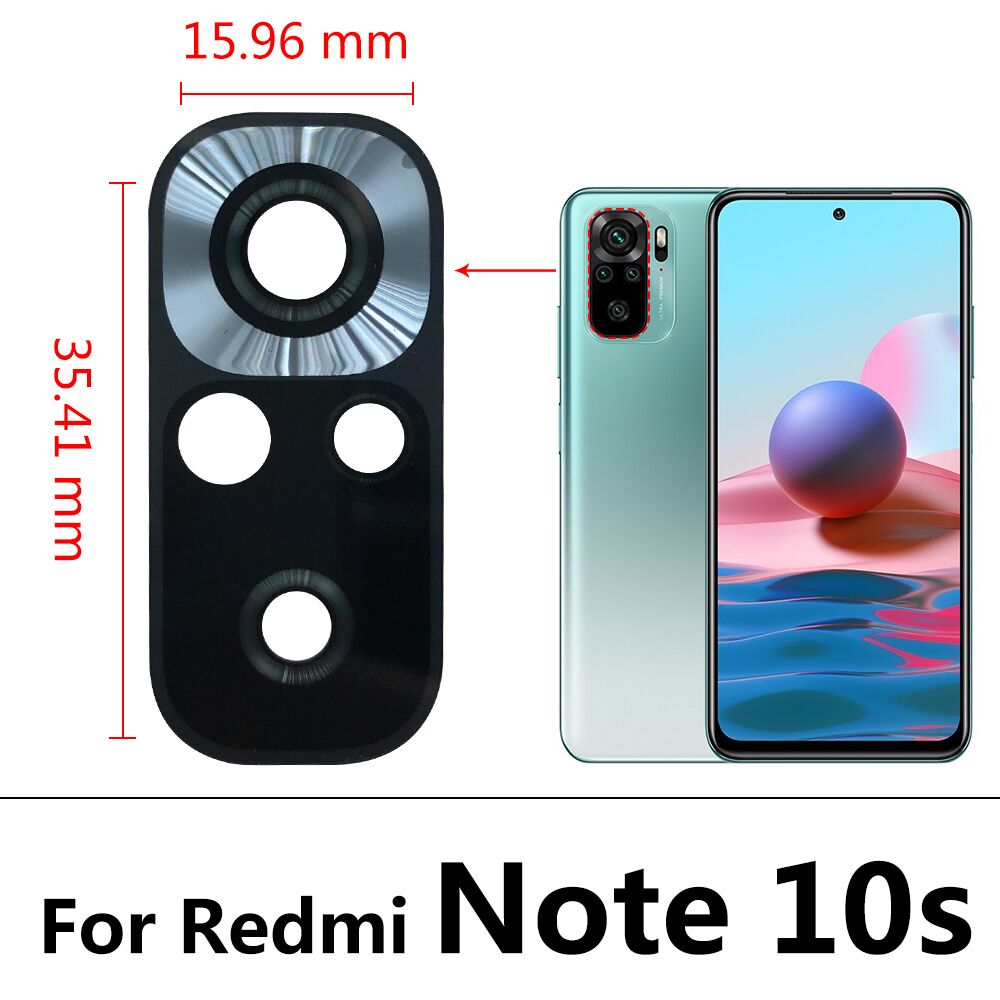 2 個、新しいバックリアカメラガラスレンズステッカー交換修理 - Photography Kit Xiaomi のレビューと価格