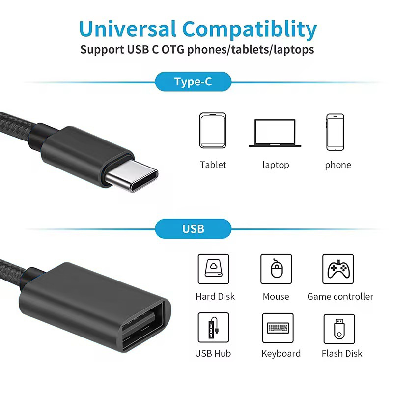 USB C - USB OTGデータケーブルアダプター US - Photography Kit Xiaomi のレビューと価格